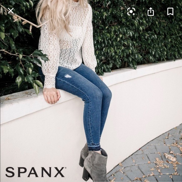 SPANX denim jeans 👖 size small - Picture 4 of 4